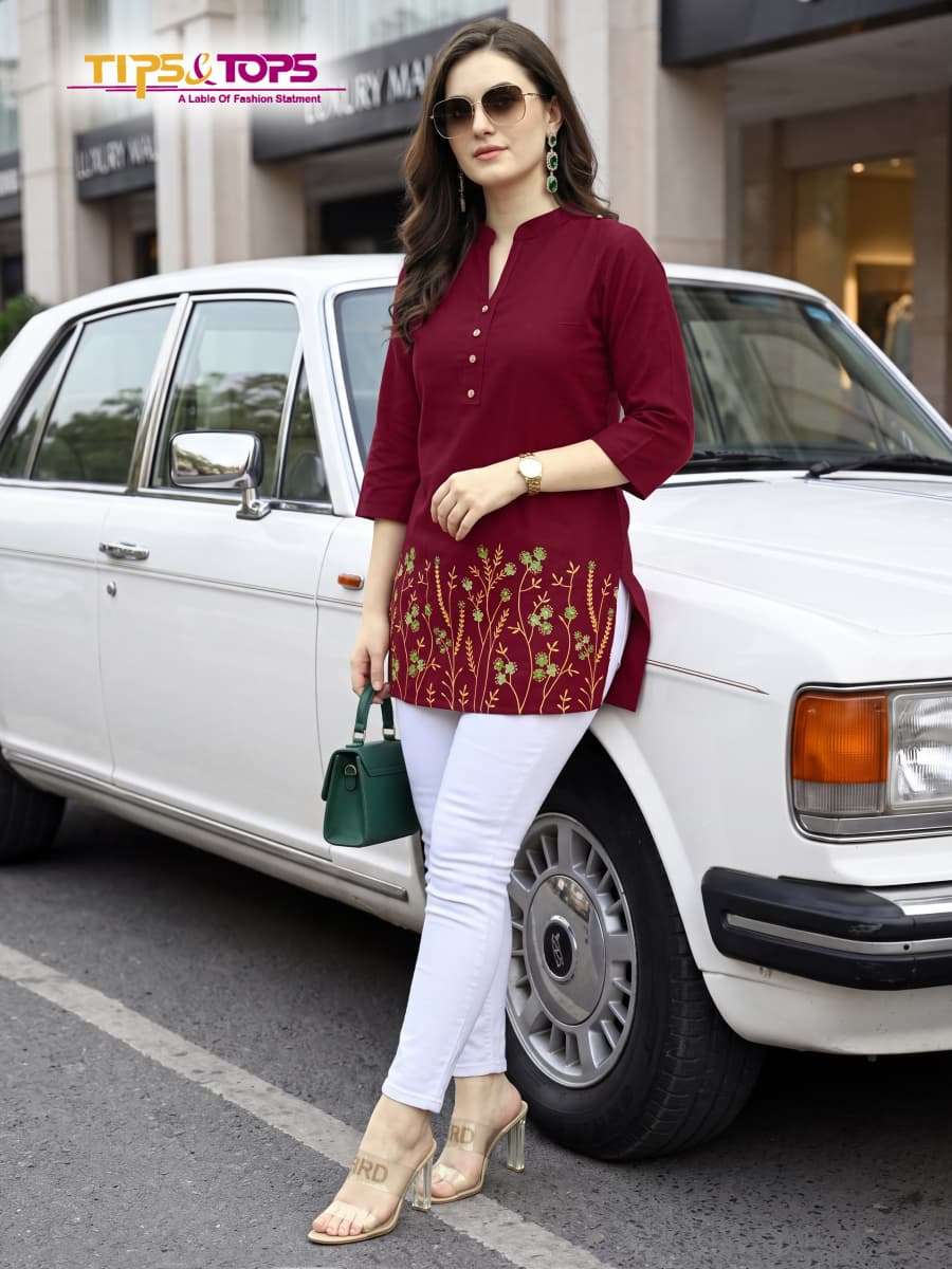 TIPS & TOPS POLO VOL 2 FANCY WESTERN SHORT TOPS FOR GIRL OFFICE FASHION EXPORT